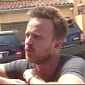 Viral of the Day: Aaron Paul Comes Out to Meet Fans Parked Outside His Home