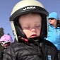 Viral of the Day: Kid Falls Asleep Standing on Ski Slope