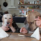Viral of the Day: Two Dogs Have Dinner in Crowded Restaurant
