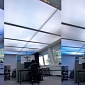 'Virtual Sky' LED Ceilings for Modern Offices