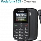 Vodafone 155 Feature-Phone for Seniors Available for £25 (40 USD or 30 EUR)