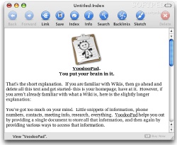 voodoopad for writers