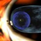 Voyager 2 Confirms Asymmetric Heliosphere Theory
