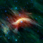WISE Images Massive Stellar Bow Shock