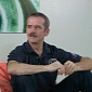Watch Chris Hadfield Talk About Leaving the ISS with Three Other Astronauts
