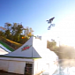 Watch: Epic Slip and Slide Launch Ramp Sends People Flying Through the Air