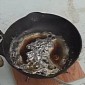 Watch: Guy Pours Cola Over Molten Lead