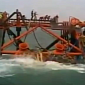 Watch: Iran Oil Platform Sinks to the Bottom of the Persian Gulf