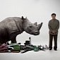 Watch: Jackie Chan, Huge Rhino Star in New Anti-Poaching PSA