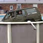 Watch: “Jeep in Pool” Video Shows Daredevil Landing His Car in Water