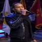 Watch: John Legend Sings National Anthem at NBA All Star Game