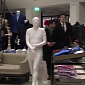 Watch: Mannequins Stage Protest at Burberry Store