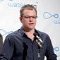 Watch: Matt Damon Goes on Toilet Strike