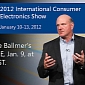 Watch Steve Ballmer’s CES 2012 Keynote Online