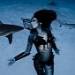 Watch: Video Shows Woman Dancing with Tiger Sharks