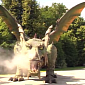 Watch: World's Largest Walking Robot Is a Fire-Breathing Dragon Named Fanny