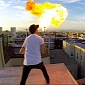 Watch a Fire Breathing Exercise in Slow Motion – Video