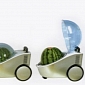 Watermelon Stroller Refrigerates and Makes Carrying a Melon Easier