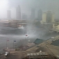 Waterspout Comes Ashore in Tampa, Florida