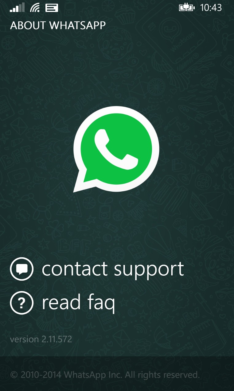 whatsapp messenger down