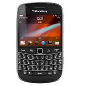 White BlackBerry Bold 9900 in the UK in Mid-October