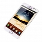 White Galaxy Note Now Available at Bell and Rogers in Canada