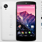 White Nexus 5 32GB Returns to Stock in Google Play Store