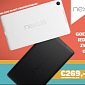 White Nexus 7 (2013) Lands in Europe