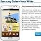 White-Themed Samsung Galaxy Note Now Free in the UK