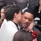 Will Smith Slaps Kissy Reporter in Russia