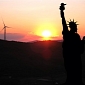 Wind Turbine Changes the Sight of Manhattan