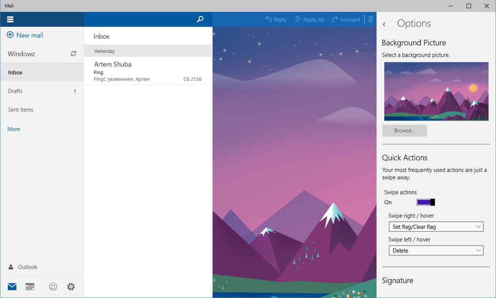 Windows 10 Build 10051 Gets New Email App, Google Calendar Support Also