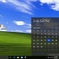 Windows 10 Clock and Date Flyout Gets Transparency, Color Options in Leaked Build 10147