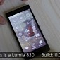 Windows 10 Mobile Build 10127 Spotted Running on Lumia 830 - Video