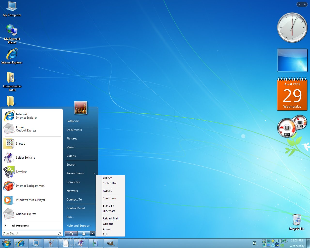 xp with windows 7 transformation pack