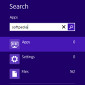 Windows 8.1 Search Option Photo Gallery