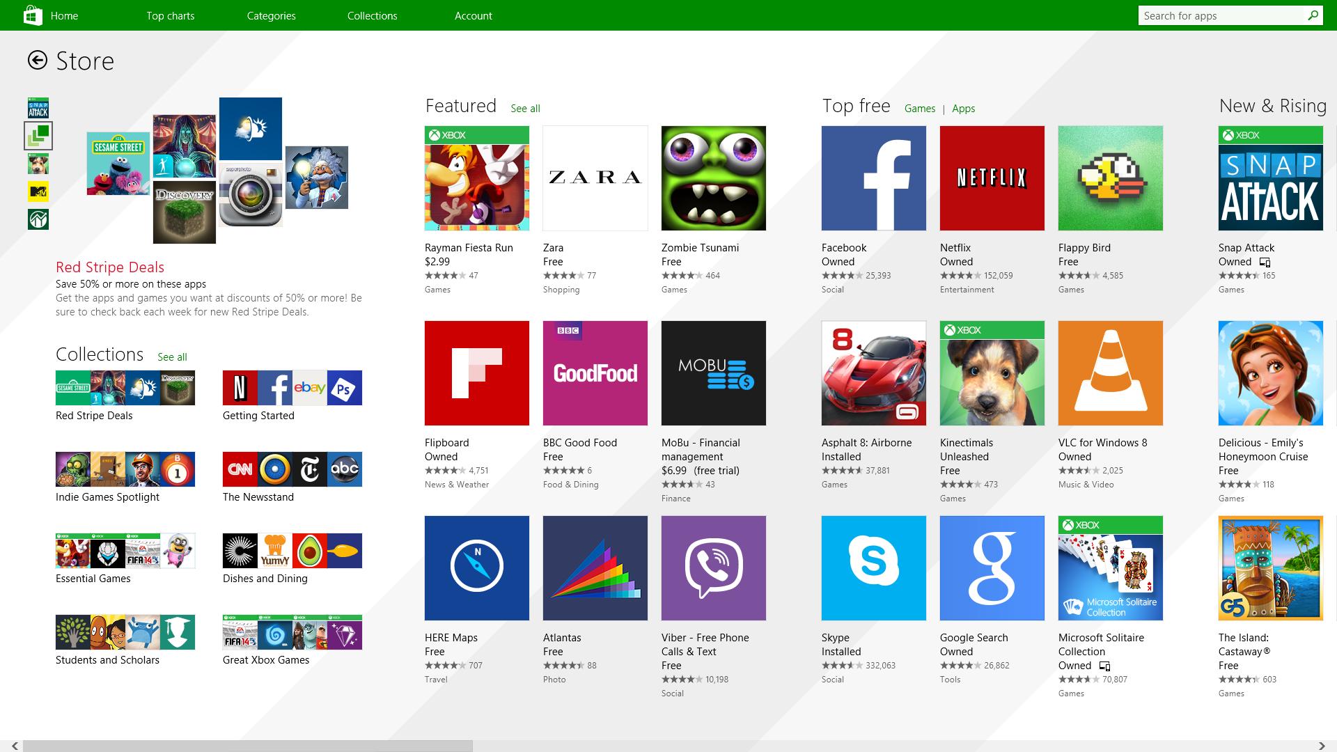 Windows 8.1 Update Gets Brand New Windows Store Design