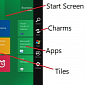Windows 8 Charms, Tiles, Apps, Start Screen International Terminology
