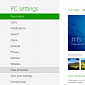 Windows 8 Consumer Preview: PC Settings, Personalization Options