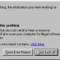 Windows Error Message Tells Microsoft to **** Off!