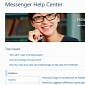 Windows Live Messenger Help Center Redesigned