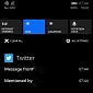 Windows Phone 8.1 Action Centre Demoed on Video