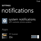 Windows Phone Blue Screenshots Emerge, Show Notification Center