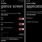 Windows Phone Receives Big Glance Screen Update