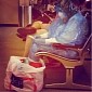 Woman Fearing Ebola Wears Homemade Hazmat Suit to US Airport