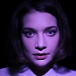 Woman's Face Morphs with Lighting and Motion – Video