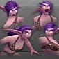 World of Warcraft Dev Blog Reveals the Revamped Female Night Elf Character Model