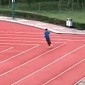 World's First and Probably Last Rectangular Running Track Built in China