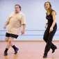 Woz Determined to Dance On After Fracturing Foot