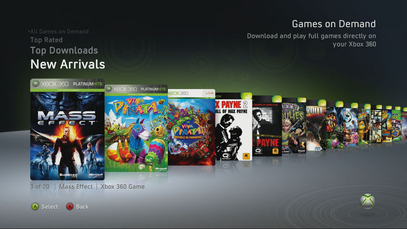 xbox live games store